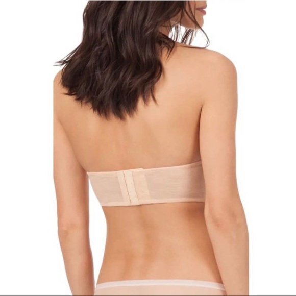 NWT Lively The No Wire Strapless Bra Toasted Almond - Picture 2 of 10